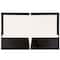 JAM Paper Glossy Laminated Two Pocket Folders, 100ct.